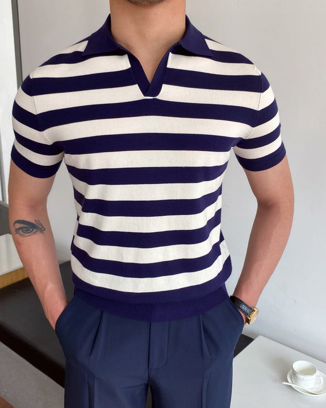 Men's Versatile Striped Casual Shirt