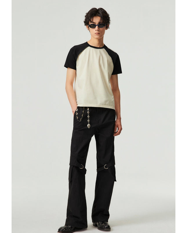 Heavy Round Neck Cultural T-shirt Advertising Shirt