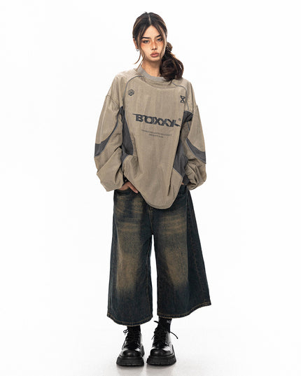 Pullover Loose Outdoor Casual Cargo Sweater