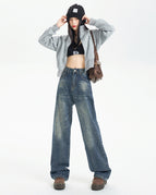 Retro Blue Lengthened