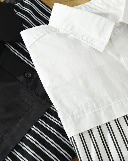 Cotton Long-sleeved Shirt Loose Japanese Style Casual