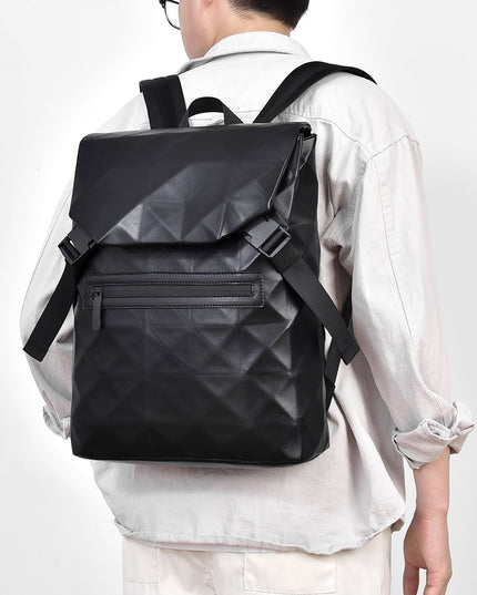 Diamond Lattice Men's Casual Backpack