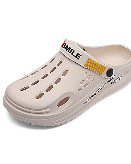Hole Shoes Men's Indoor And Outdoor Wear