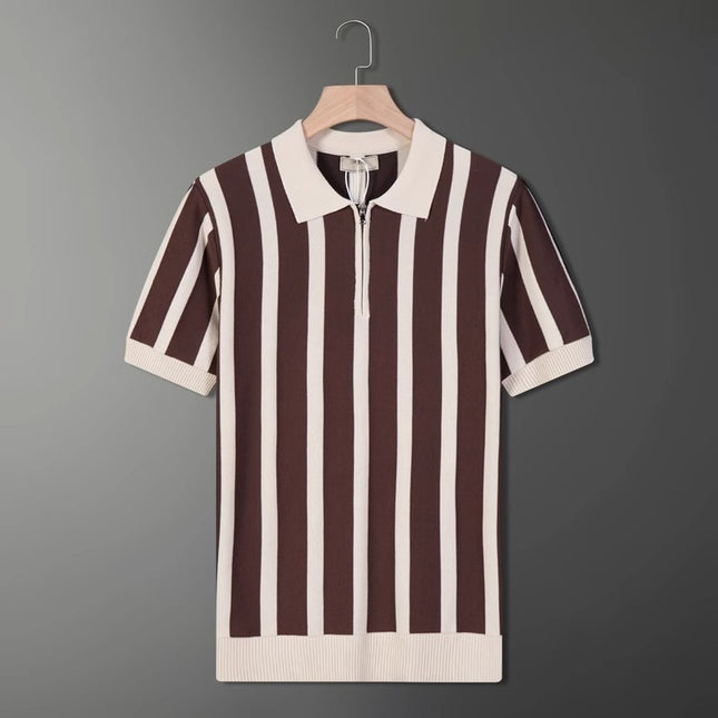 Summer Short-sleeved Versatile Men's Korean-style Retro