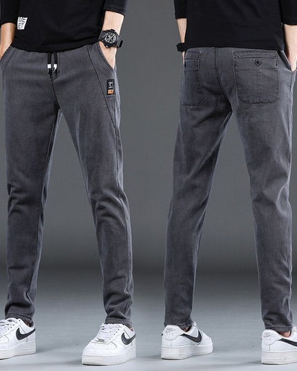 Denim Stretch Casual Men's Trousers Thin