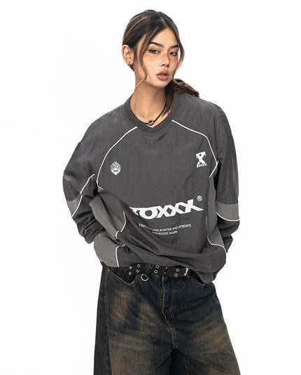 Pullover Loose Outdoor Casual Cargo Sweater