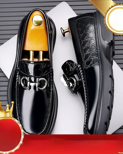 Men's Low-top Platform Retro Casual Shoes