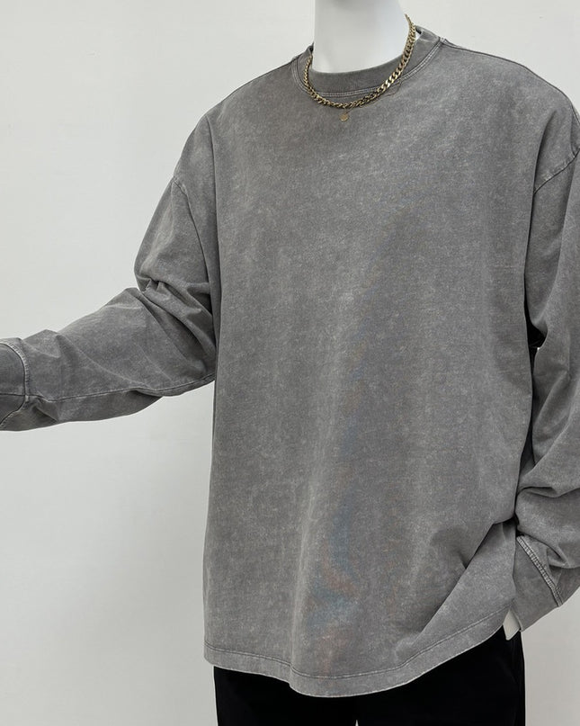 Men's Purified Cotton Long Sleeve Loose