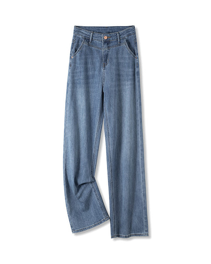 Fashionable Narrow Wide-leg Jeans For Women