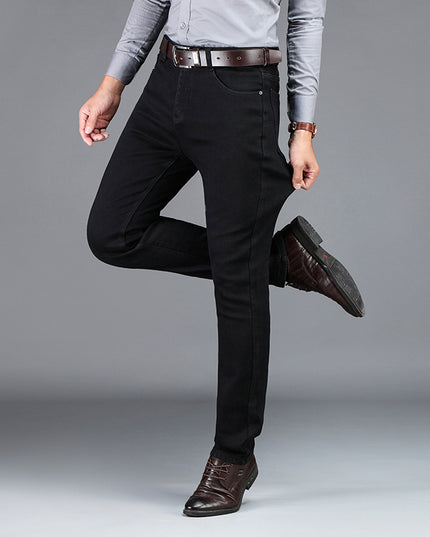 Men's Casual Straight Stretch Long Pants