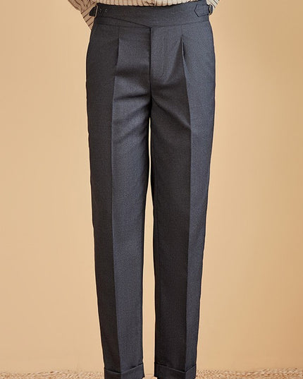Men's Casual Straight-leg Suit Pants