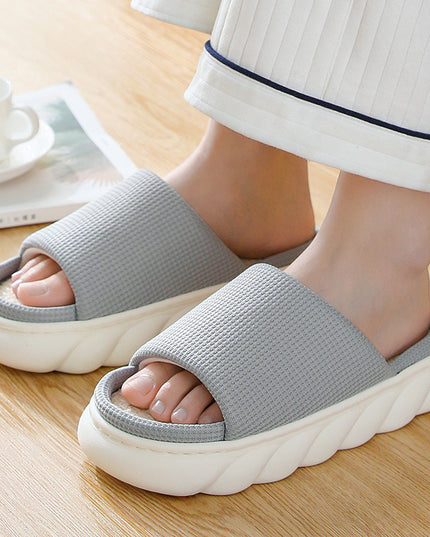 Men And Women Indoor Home Four Seasons Household Slippers