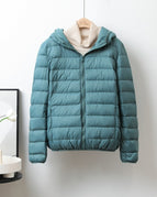 Gray Green Hooded