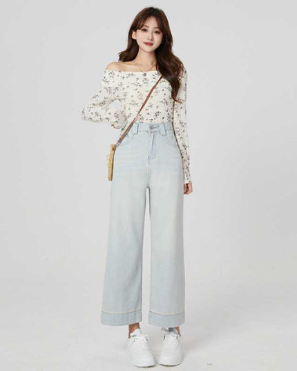 Cool Thin High Waist Loose Wide Leg Pants