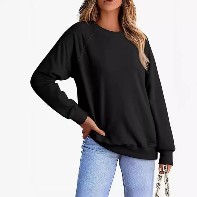 Women's Round-neck Sweater Loose Version Daily Leisure