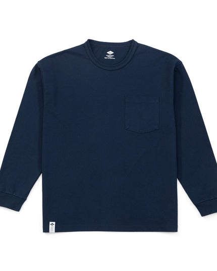 Solid Color Oversize Long-sleeved T-shirt Men