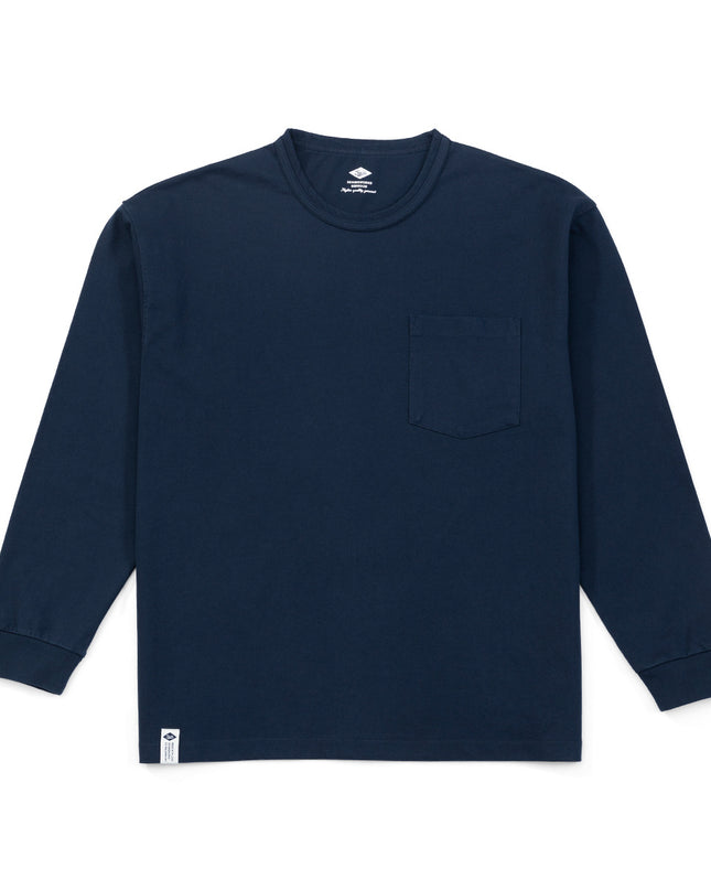 Solid Color Oversize Long-sleeved T-shirt Men