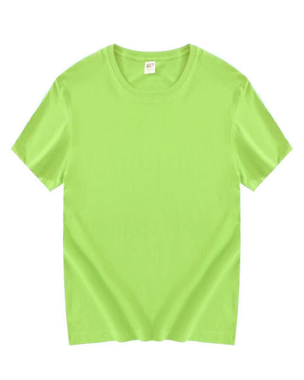 Round Neck Men's Short-sleeves Shirt Printed Logo All-matching Couple Style Half Sleeve