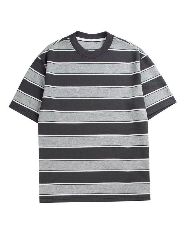 Men's Summer Japanese Vintage Stripe T-shirt