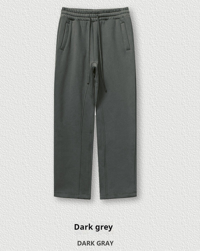 Casual Basic Style Hooded Sweatshirt And Sweatpants Sports Men