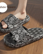 Black Silver Paisley