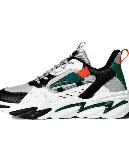 Men's Leather Surface Light And Versatile Sports Casual Shoes