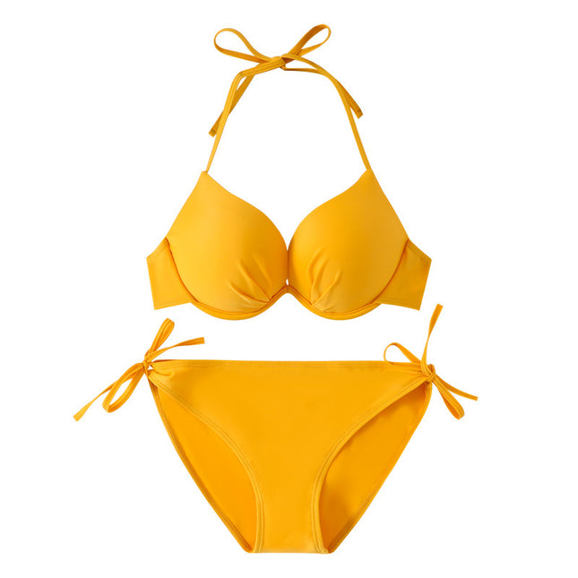 Hot Spring Vacation Beach Bikini Swimsuit For Women