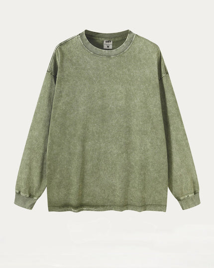 Men's Purified Cotton Long Sleeve Loose