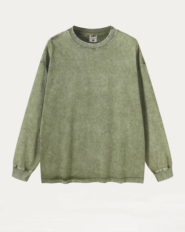 Men's Purified Cotton Long Sleeve Loose