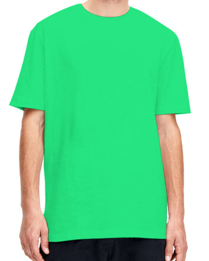 Large Round Neck Men's And Women's Short Sleeved T-shirt