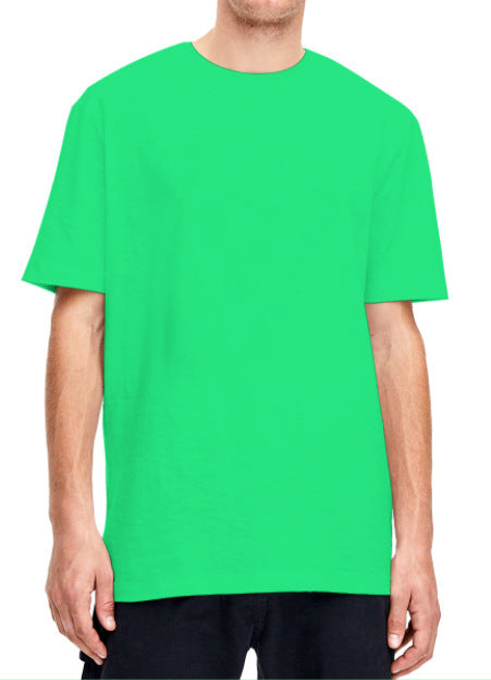 Large Round Neck Men's And Women's Short Sleeved T-shirt