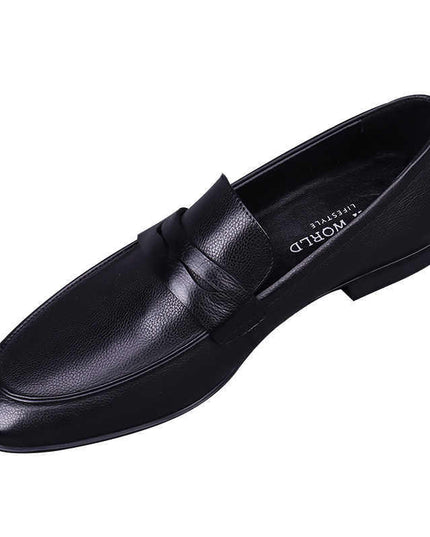 Men's First Layer Cowhide Soft Bottom Leather Shoes