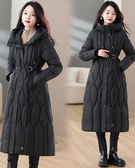Women's Mid-length Thermal Cotton-padded Coat