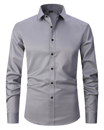 Stretch Long Sleeve Shirt Men's Work