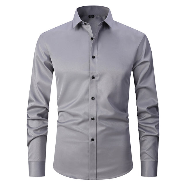 Stretch Long Sleeve Shirt Men's Work