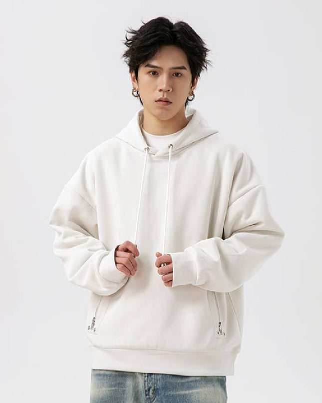 American Style Loose Hooded Sweater For Men