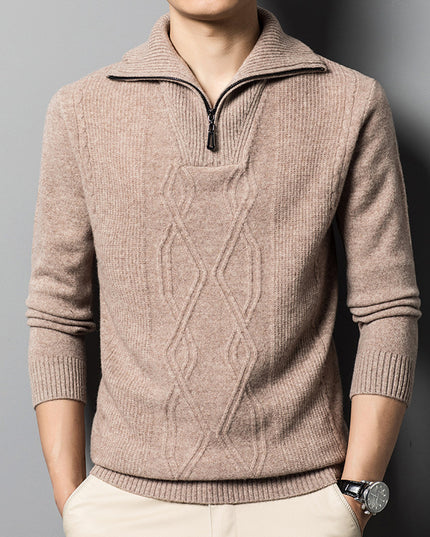 Middle-aged Thick Thermal Knitting Base Clothing
