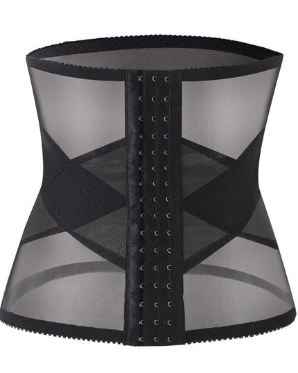 Mesh Waistband Cross Stretch Fit