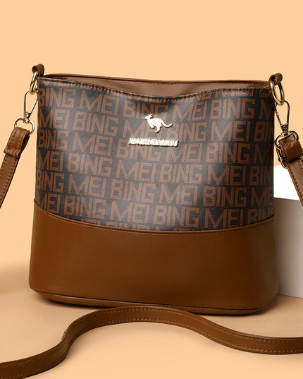 Retro Soft Leather Simple Versatile Messenger Bag
