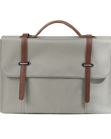 Men’s Portable Casual Canvas Shoulder Bag | Large & Small Sizes, Notebook & Tablet Compatible