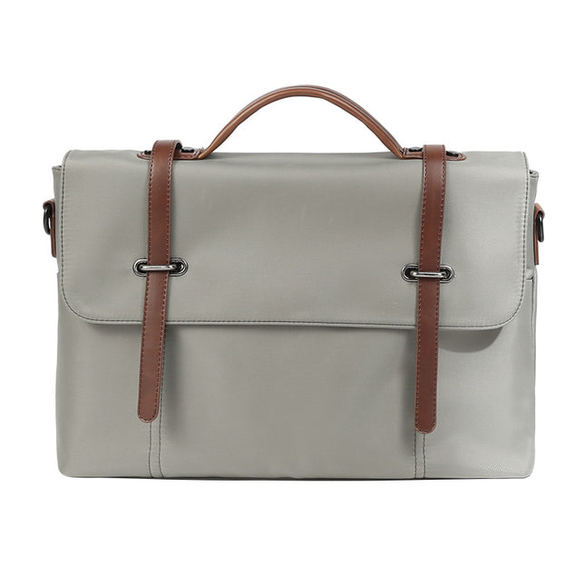 Men’s Portable Casual Canvas Shoulder Bag | Large & Small Sizes, Notebook & Tablet Compatible