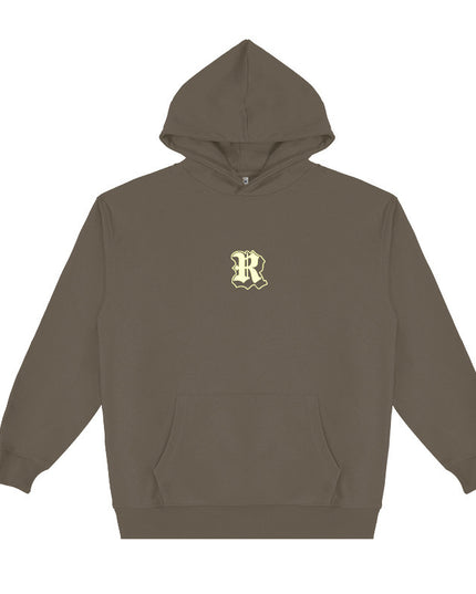 Men's Loose Sports R-print Sweater