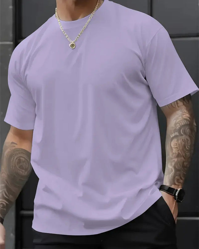 3D Digital Printing Printed Loose Short Sleeve Round Neck T-shirt