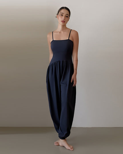Fashion Personality Women's Fitness Sports One-piece Jumpsuit