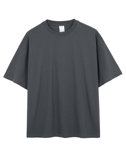 Men's Thick Double Yarn Loose Short Sleeve T-Shirt