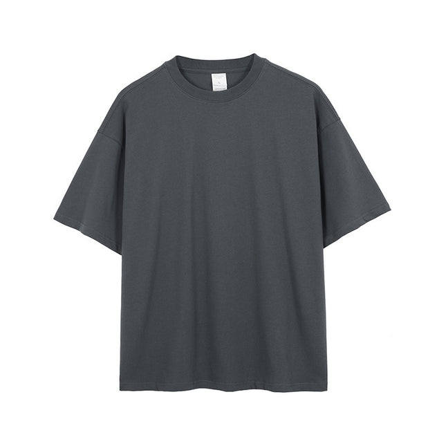 Men's Thick Double Yarn Loose Short Sleeve T-Shirt