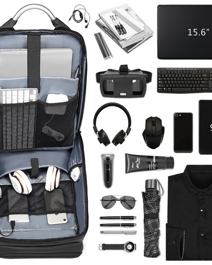 Fashionable Business Laptop Backpack Water Repellent Travel Bag