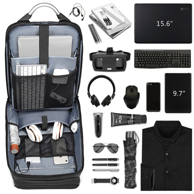 Fashionable Business Laptop Backpack Water Repellent Travel Bag