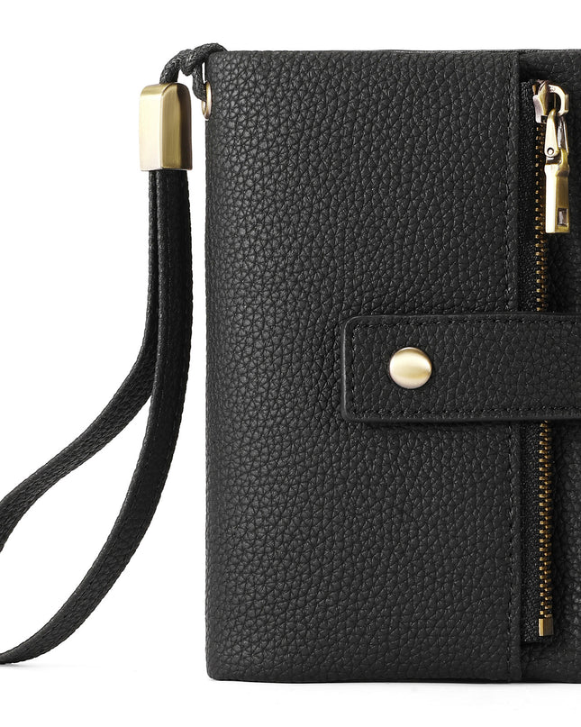 Women's Wallet Zipper Bag Clutch Anti-theft Card Swiping Bag Coin Purse