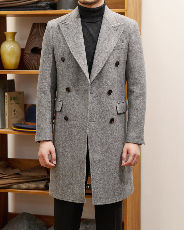 Italian Autumn And Winter Bar MACN Warm Wool Overcoat